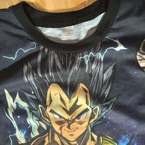 Dragon Ball Z Vegeta AOP Graphic T-Shirt